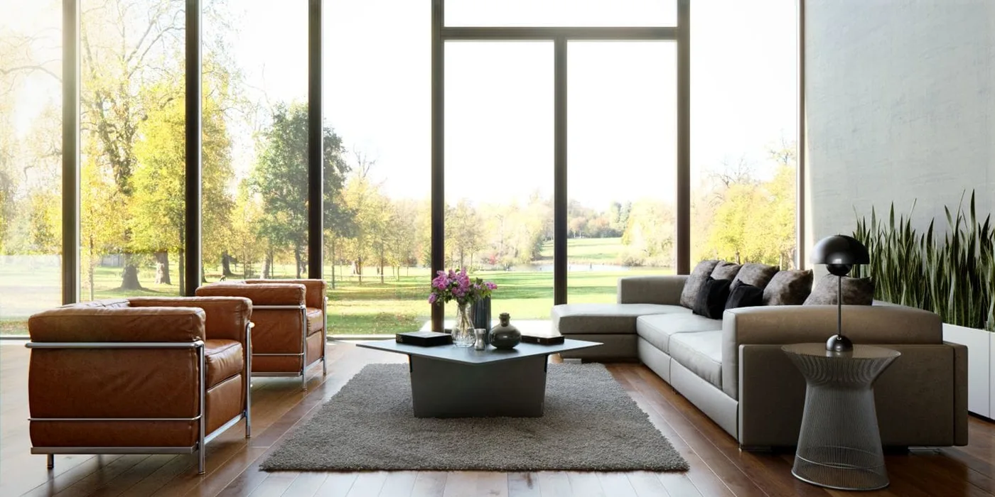 A family room rendered with V-Ray. Photo credit: Bendus Mihail, chaos.com/gallery/