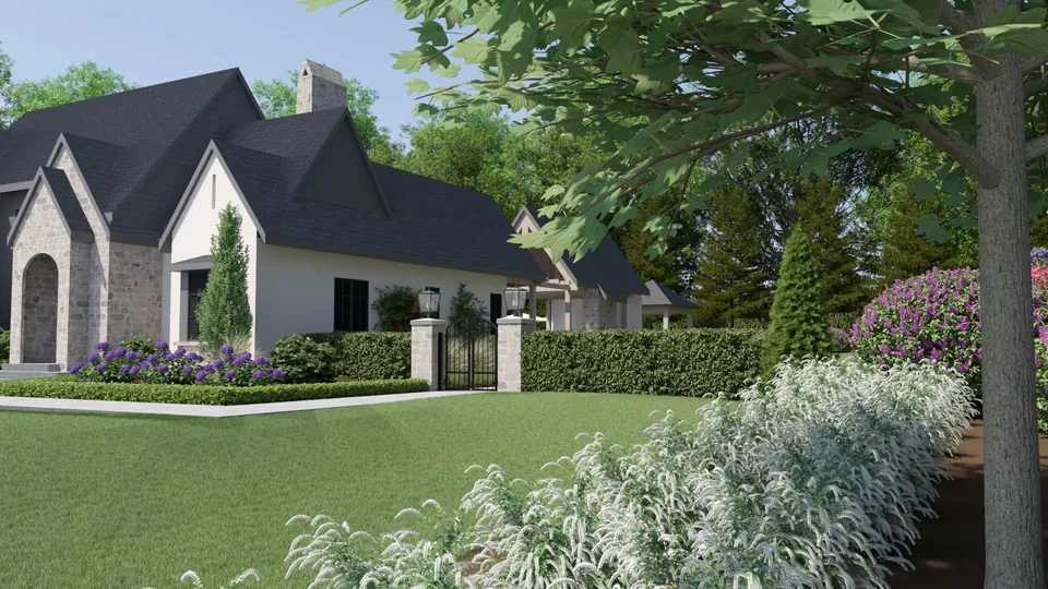 Render 5 from 7-Day SketchUp Bootcamp for Landscaping, Pools & Patios