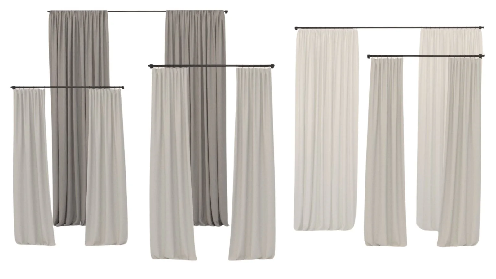 Curtain Pack cover render
