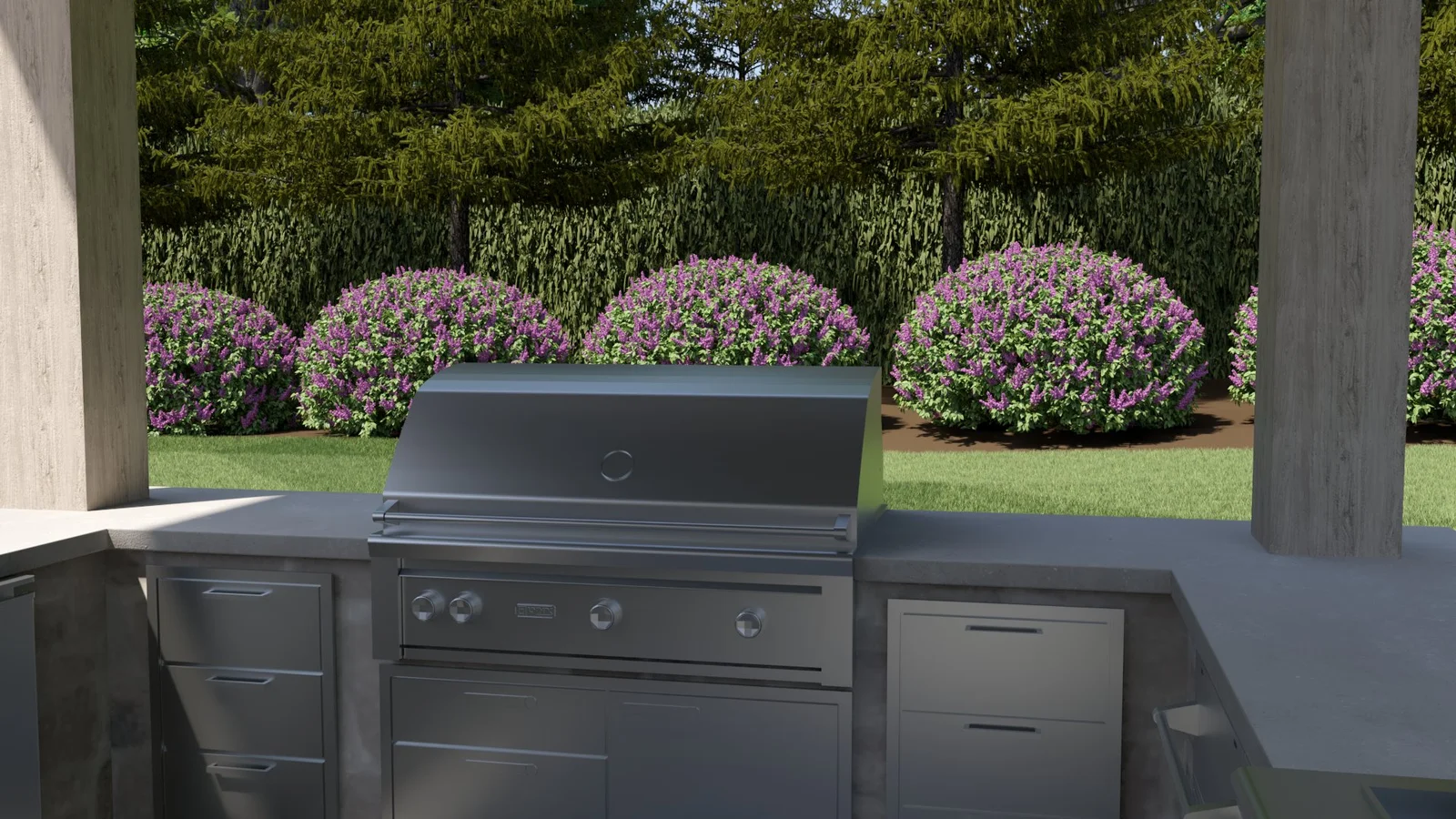 Outdoor Kitchen Pack - render 4