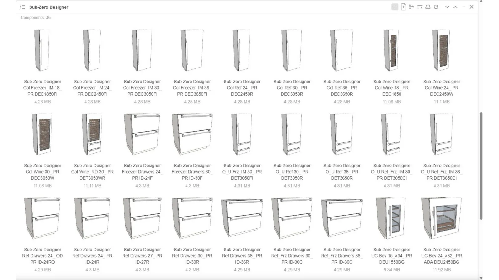 Refrigerator & Freezer Pack - render 2